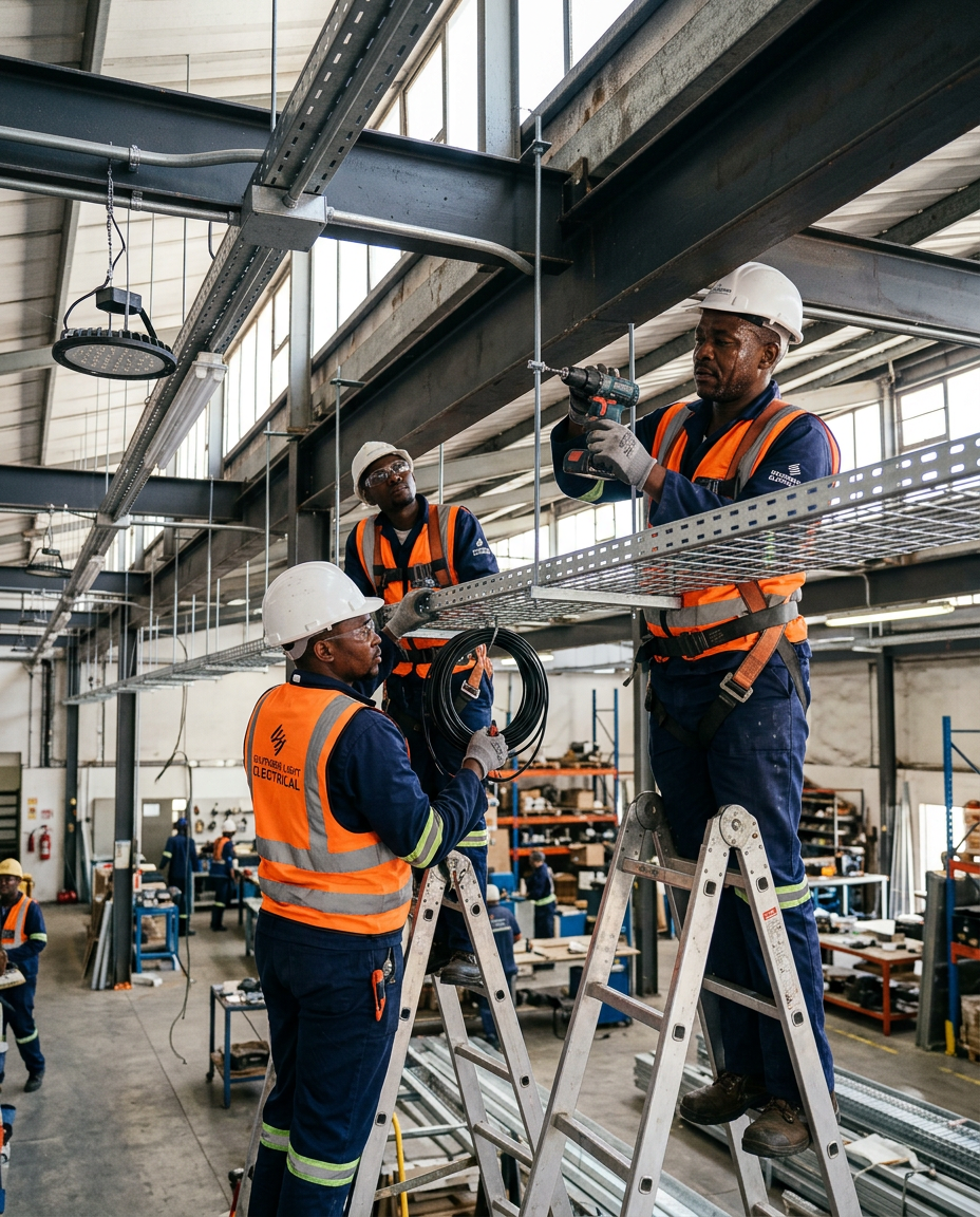 Custom cable tray fabrication