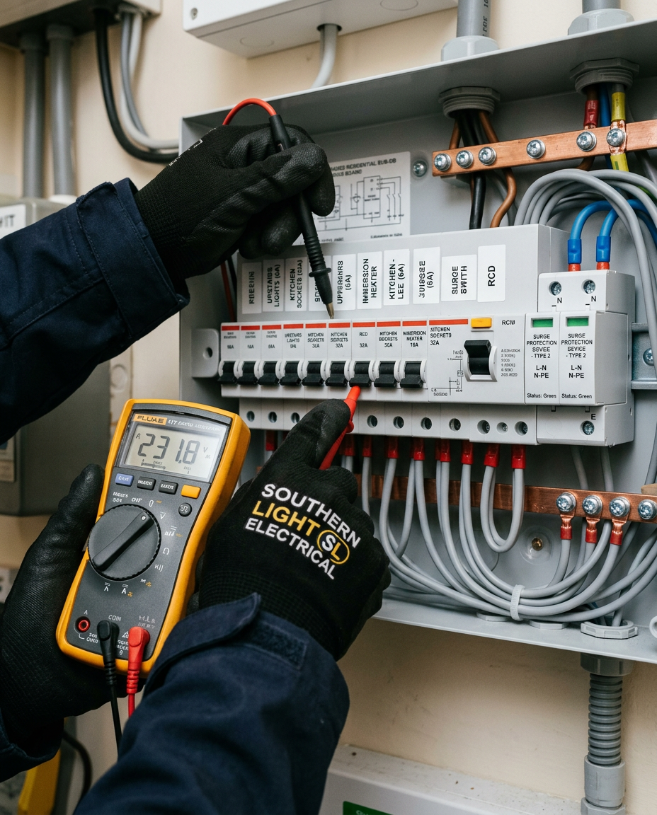 Sub-DB board upgrade with surge protection