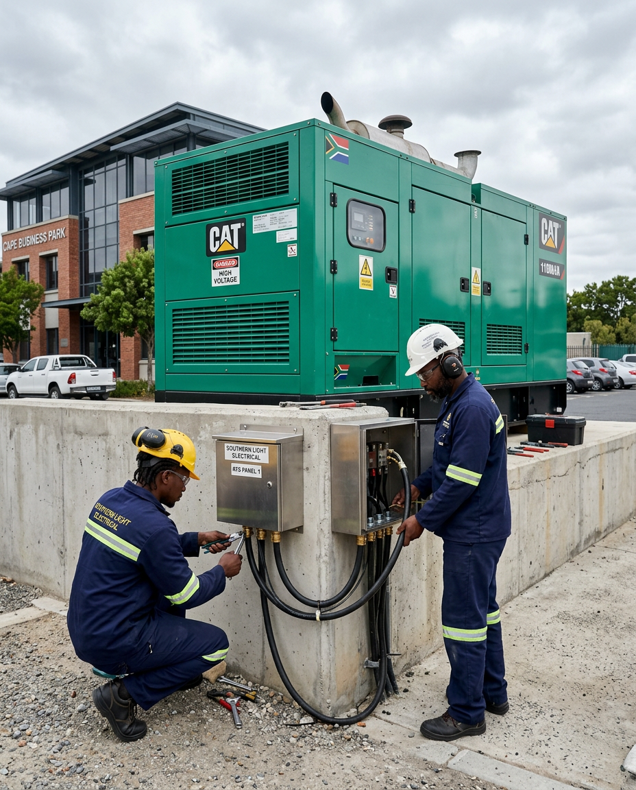 Commercial standby generator