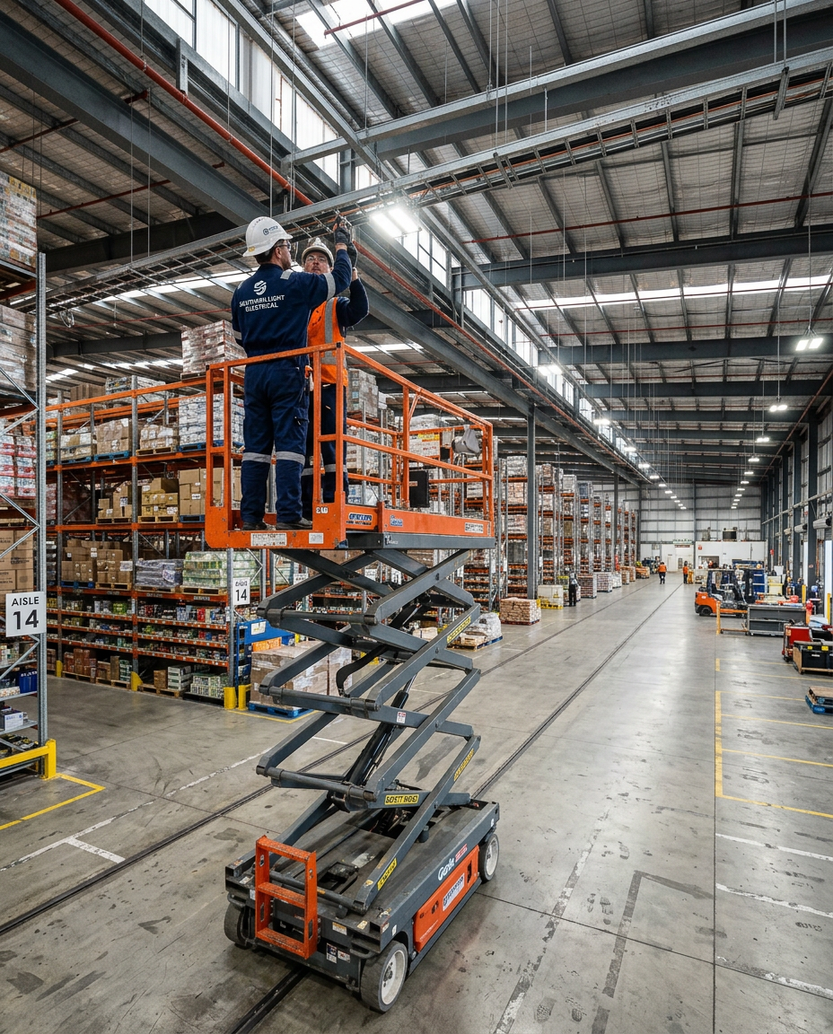 Warehouse LED retrofit