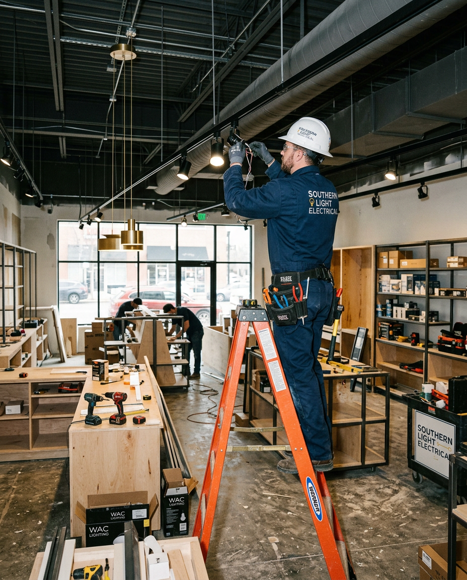 Warehouse three-phase upgrade