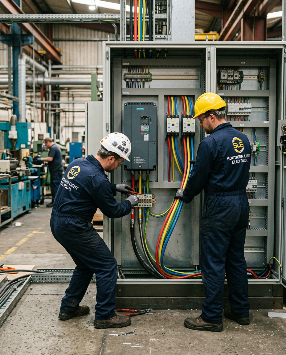MCC panel installation